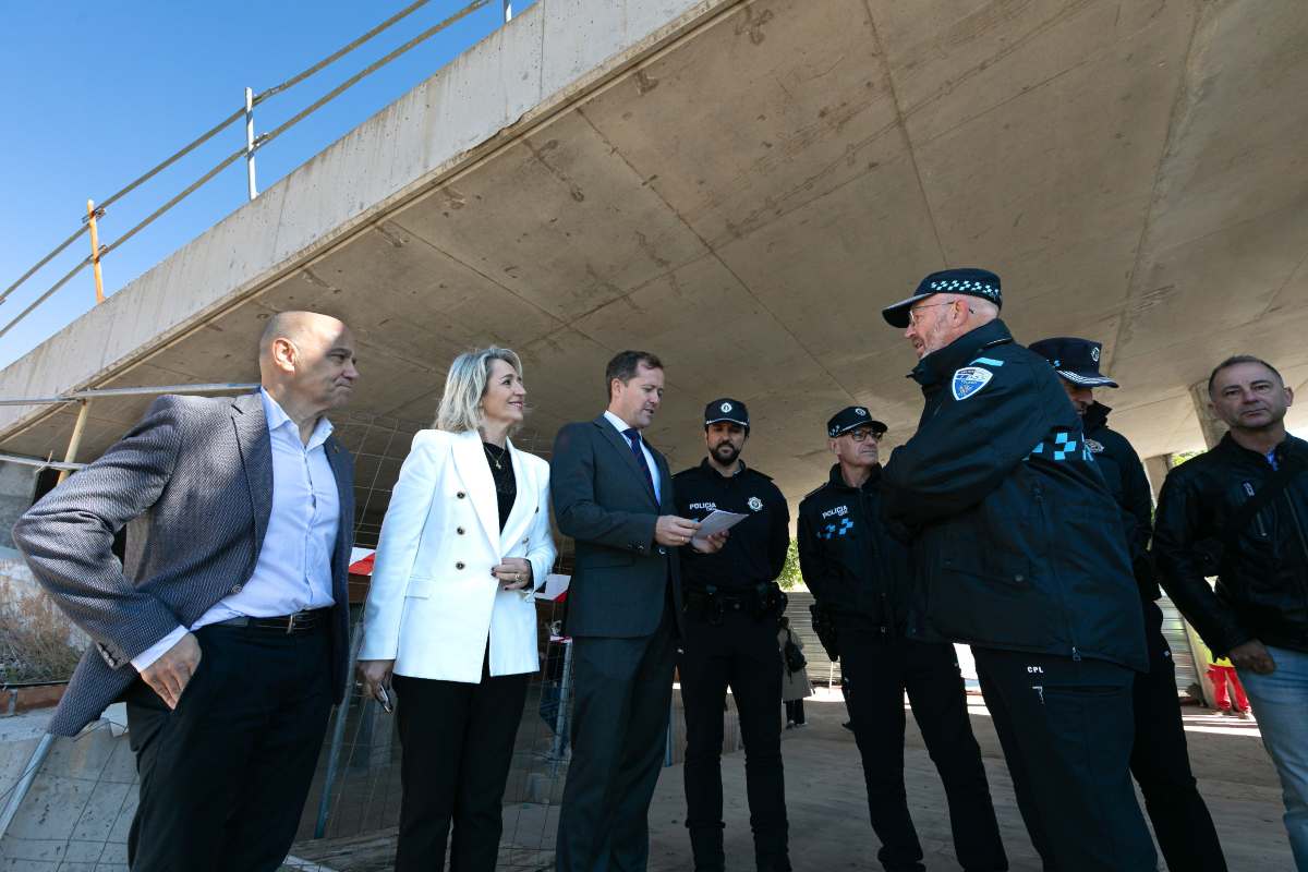 Presentación del cuartel de la Policía Local de Toledo.