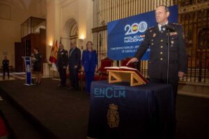 Francisco Guerrero toma posesión como nuevo jefe superior de la Policía Nacional de Castilla-La Mancha. Foto: Rebeca Arango.