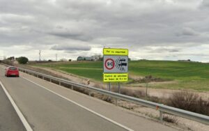 Radar de tramo de Horche Foto: Google Maps