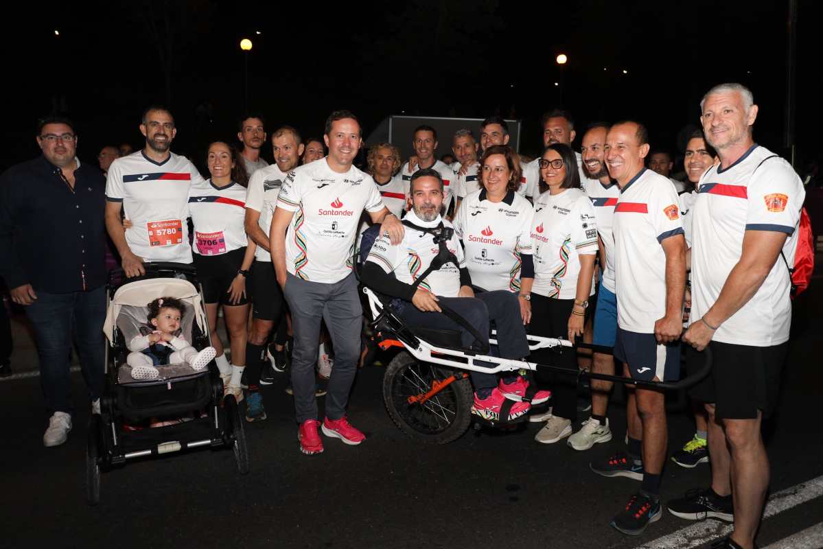 Carlos Velázquez y Conchi Cedillo, junto a Joaquín Romera (en el centro).