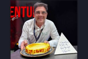 Rufino Ruiz, el chef que elabora la mejor tarta de queso manchego de España.