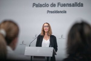 Foto de archivo de la consejera de Igualdad de Castilla-La Mancha, Sara Simón