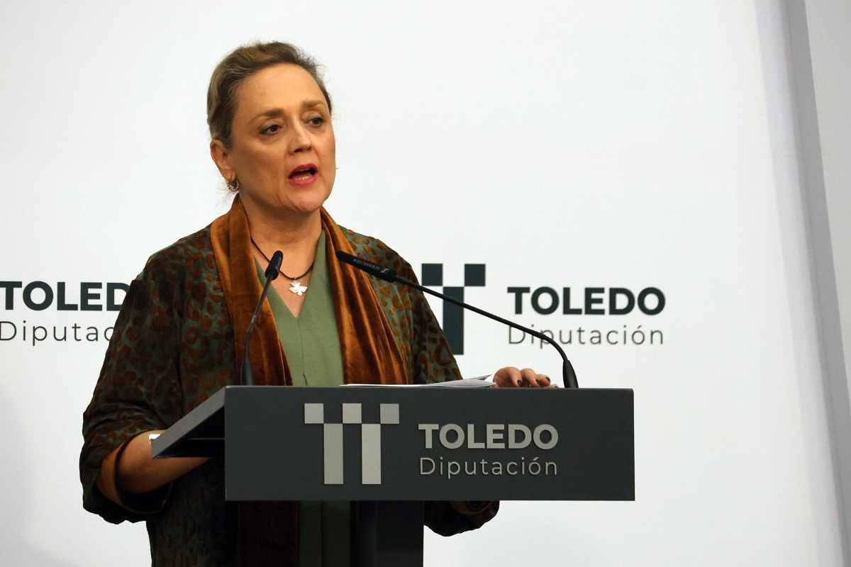 Soledad de Frutos del Valle, portavoz del Gobierno de la Diputación de Toledo.