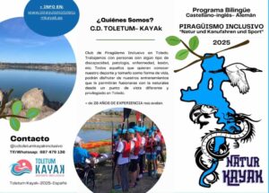 El club de piragüismo quiere formar en deporte y naturaleza.