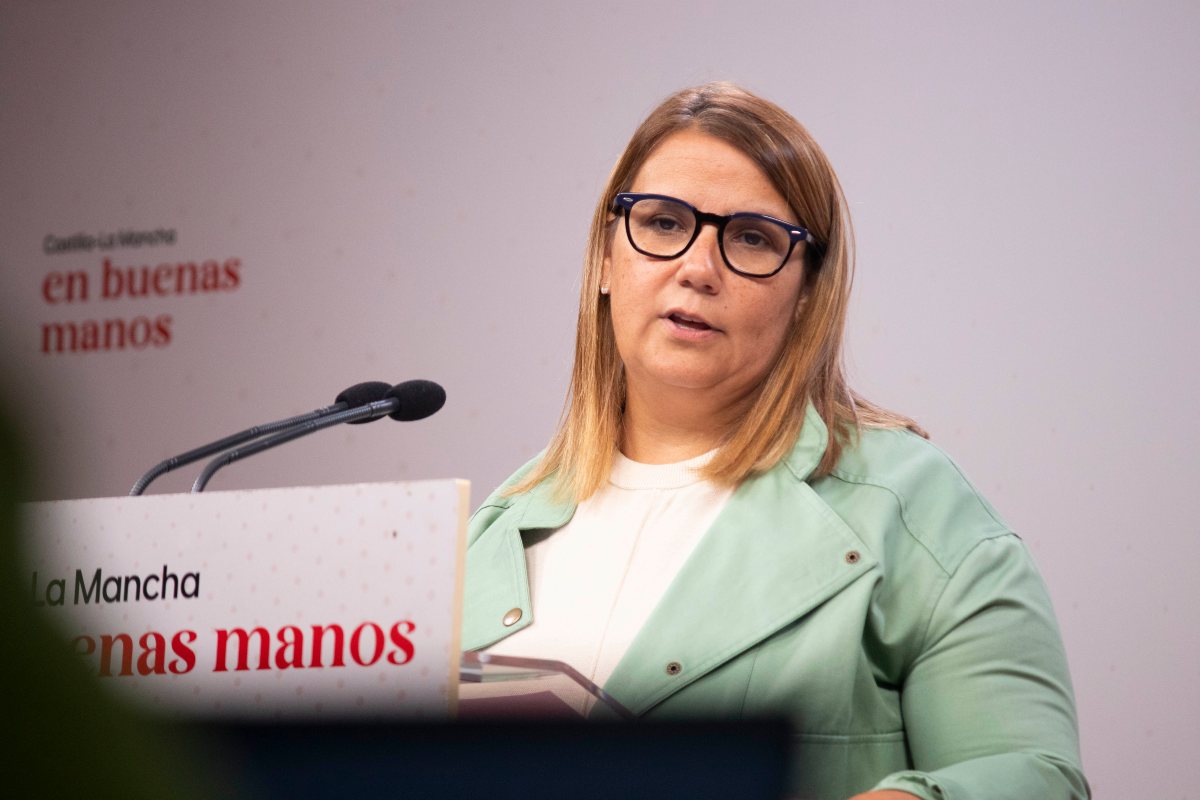 La presidenta de la Ejecutiva provincial del PSOE de Toledo, Tita García Élez.