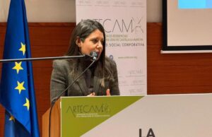 Bárbara García Torijano inauguró la jornada 'La sostenibilidad del sector residencial'.