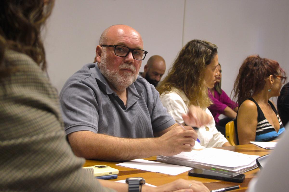 Txema Fernández, portavoz de IU en el Ayuntamiento de Toledo.
