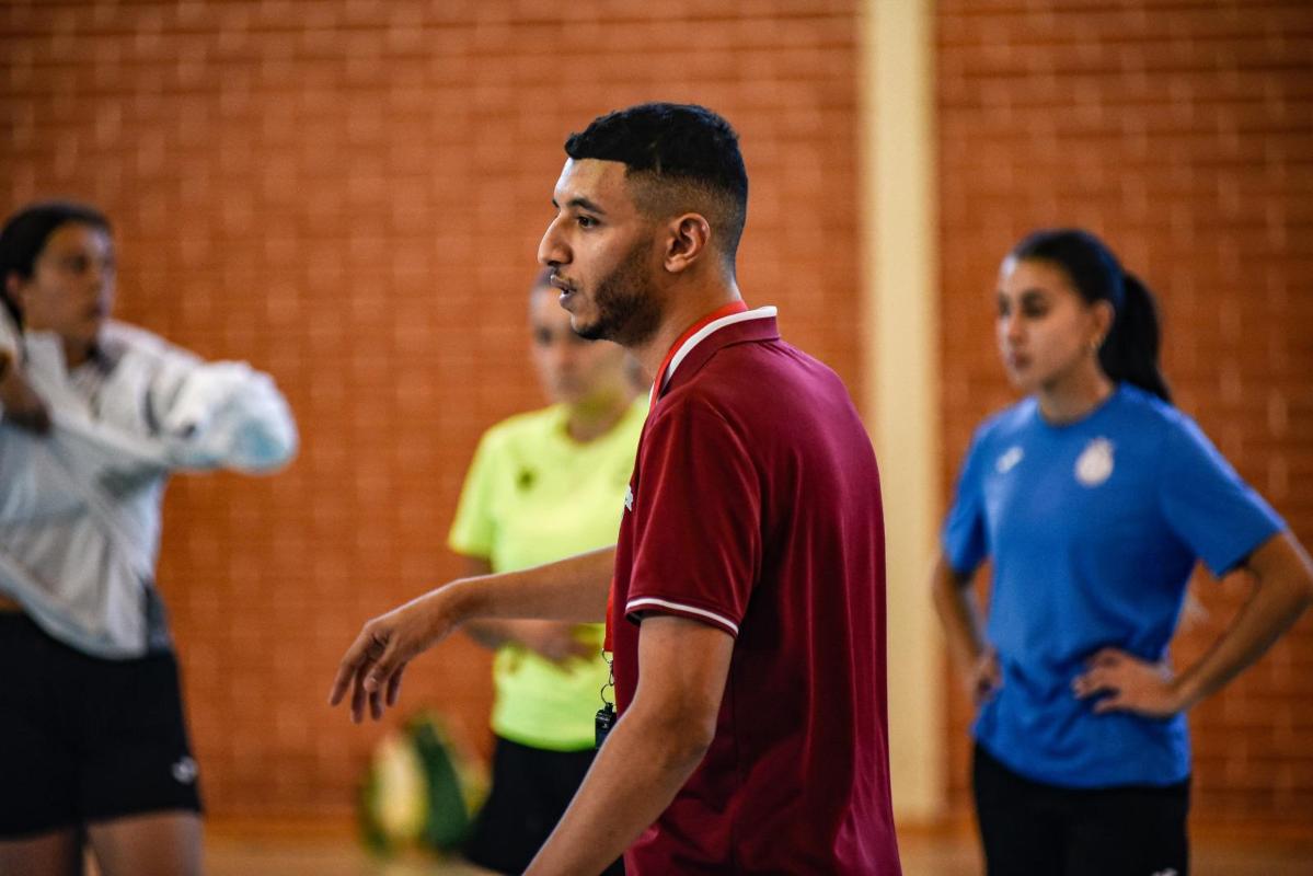 Mohamed Kandil, entrenador del FS VivoCuenca. Foto: Mario Gómez.