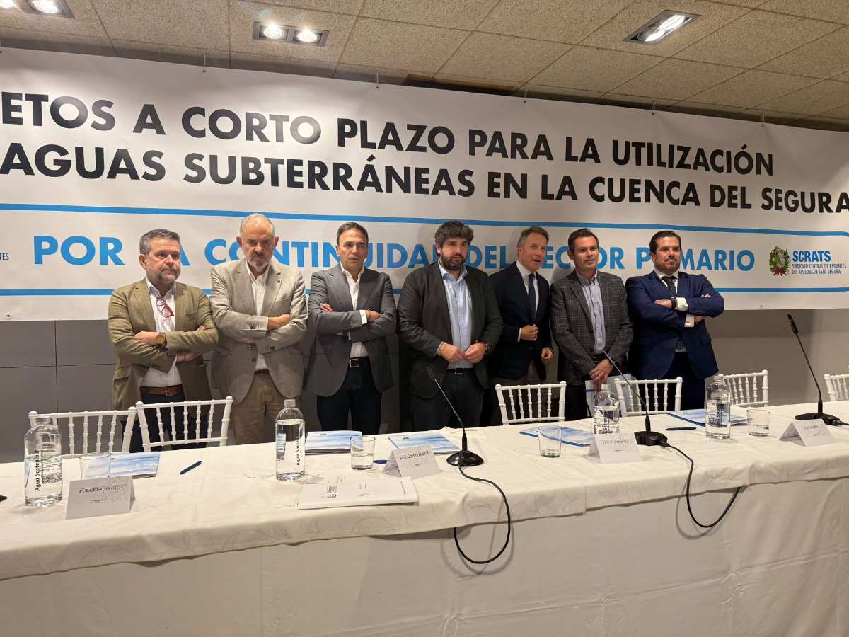 Acto regantes en Lorca