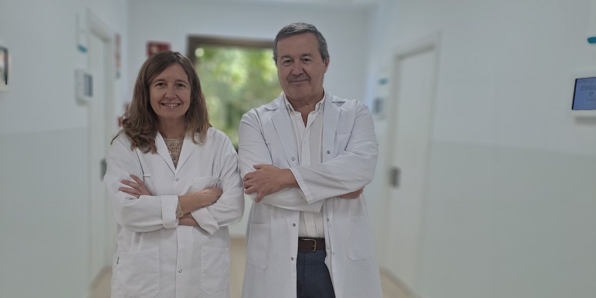 Doctora Encarna Buendía y doctor Andrés Zazo.