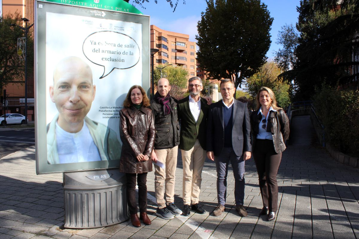 Presentación en Albacete de la campaña de concienciación de la Plataforma Plena Inclusión