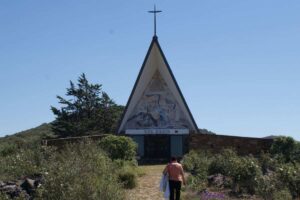 Imagen de archivo de la ermita de la Virgen de Guadalupe, en Horcajo de los Montes