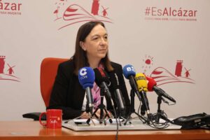 La alcaldesa de Alcázar de San Juan, Rosa Melchor