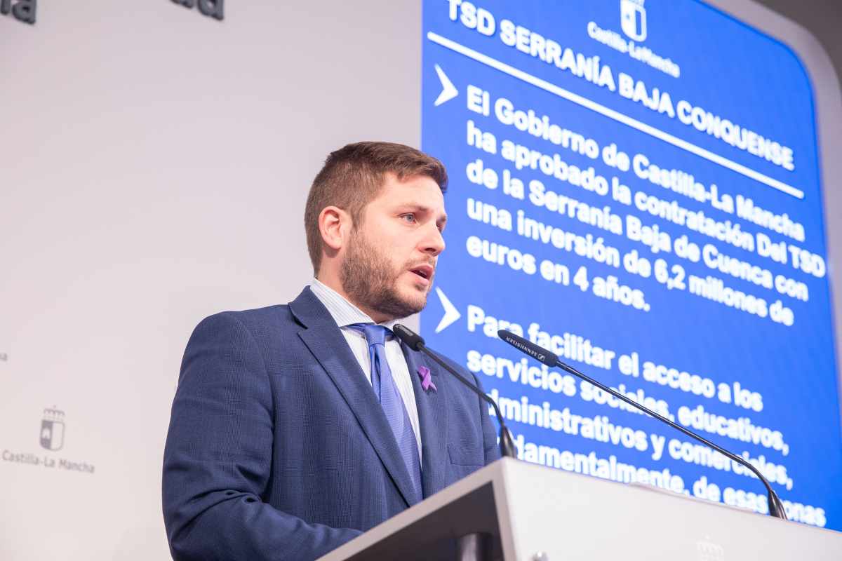 El consejero de Fomento, Nacho Hernando.