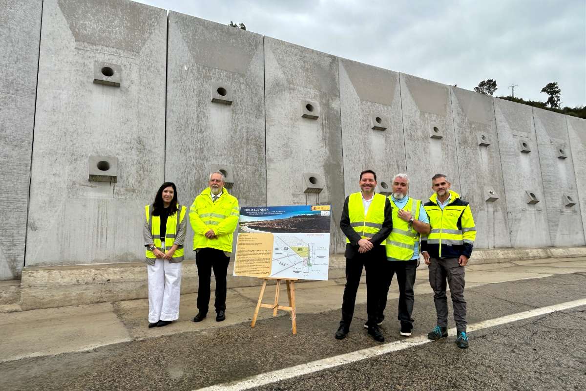 Obras que se están llevando a cabo en la N-420 en Fuencaliente