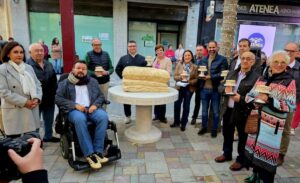 Inauguración del monumento del 'Miguelito'. Foto: Ayuntamiento de La Roda