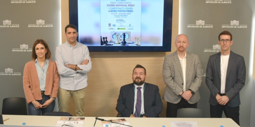 Presentación del 34º Campeonato de España Individual de Ajedrez