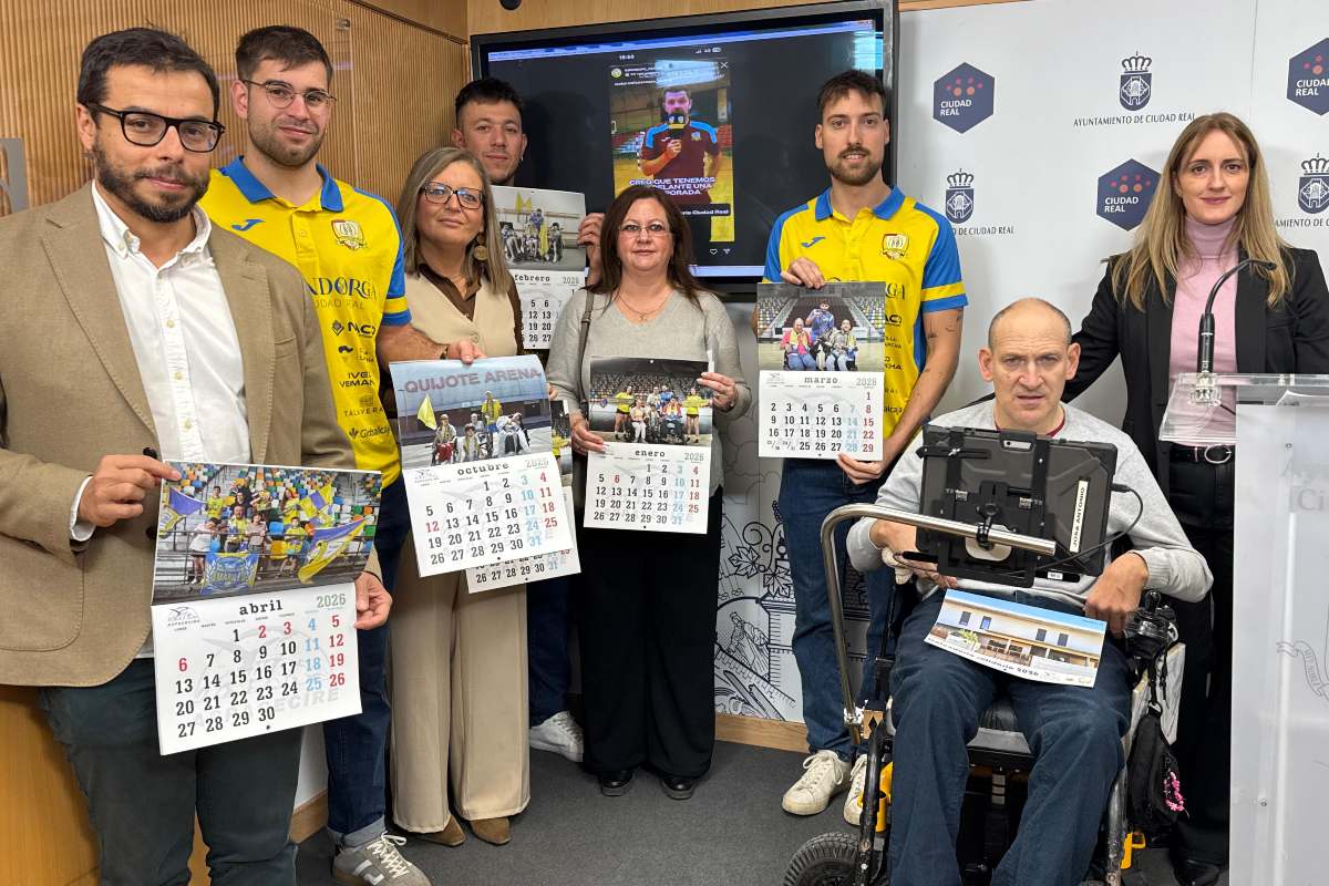 Presentación del calendario solidario de Aspacecire