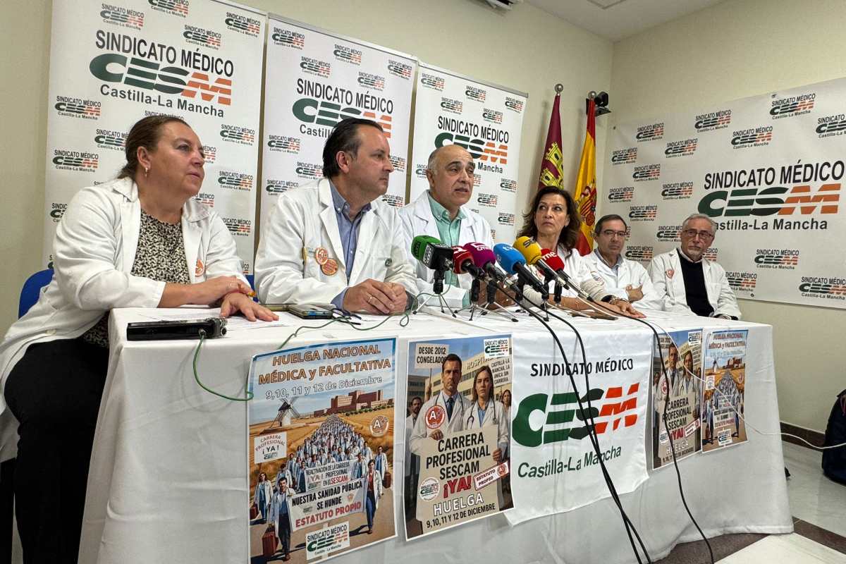 Rueda de prensa del Sindicato Médico en Castilla-La Mancha