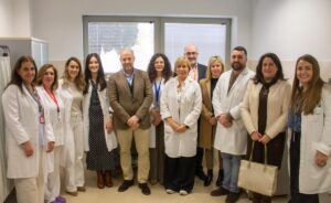 El director gerente del SESCAM visita el Hospital de Villarrobledo (Albacete)