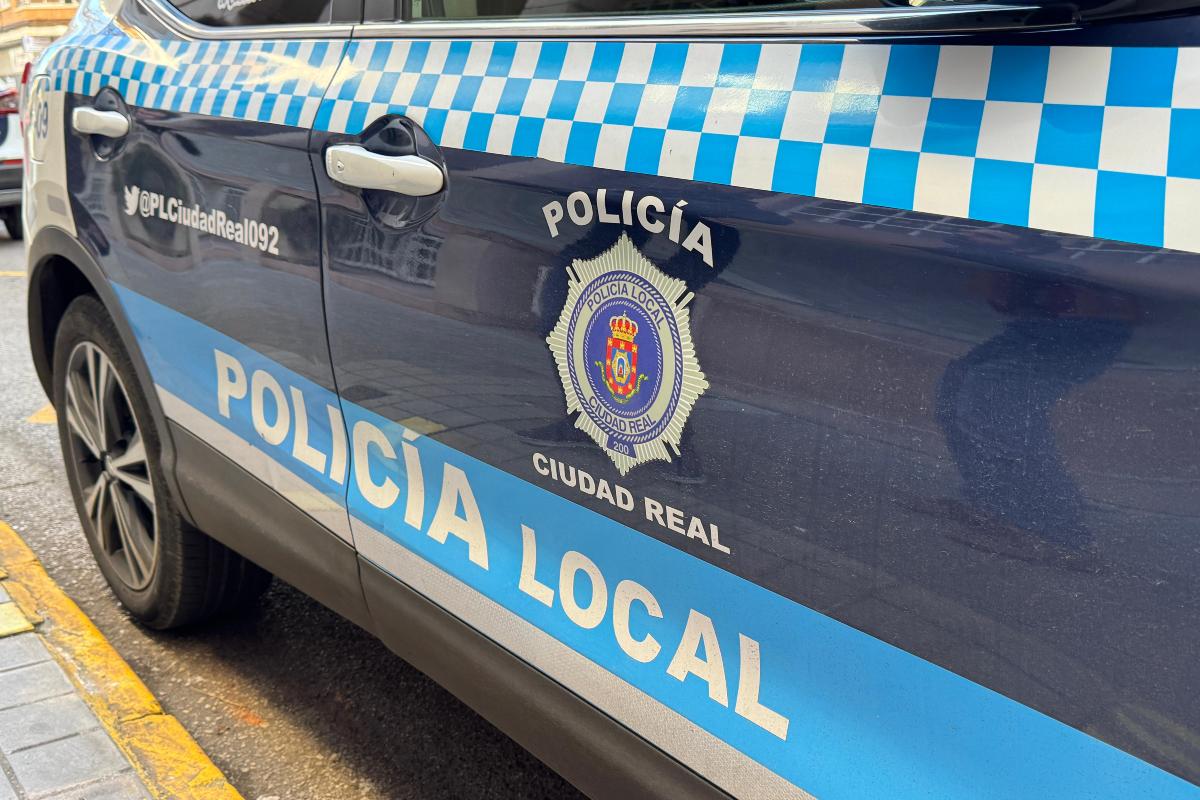 Vehículo de la Policía Local de Ciudad Real.