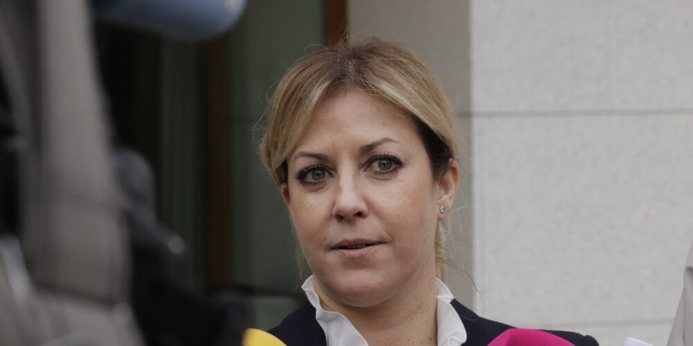 Foto de archivo de la portavoz del grupo parlamentario socialista, Ana Isabel Abengózar.