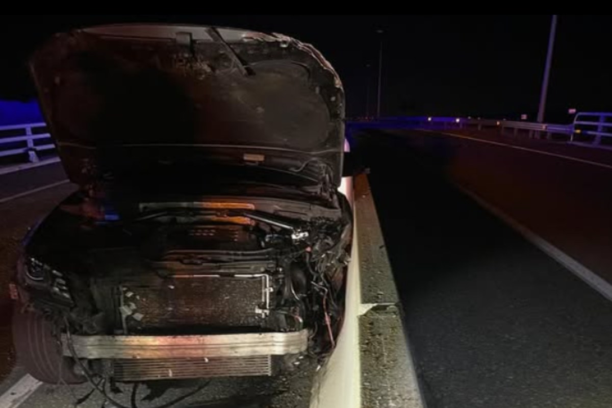 Accidente de tráfico en Bargas (Toledo). Fuente: @cpeistoledo