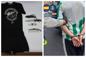 Efectos sustraídos al presunto autor de la agresión.