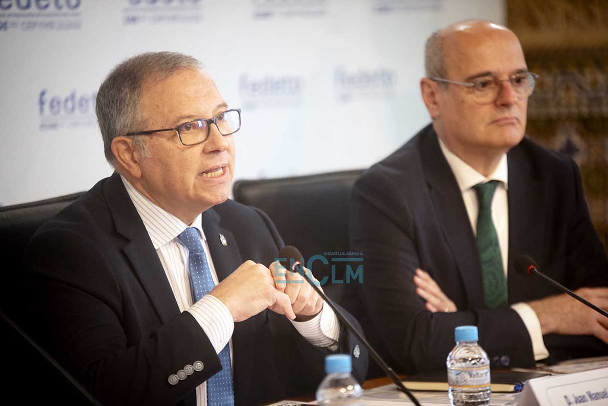 El presidente de la Asociación de Comercio de Toledo, Juan Manuel Albelda. Foto: Rebeca Arango.