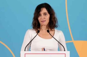 La presidenta de la Comunidad de Madrid.