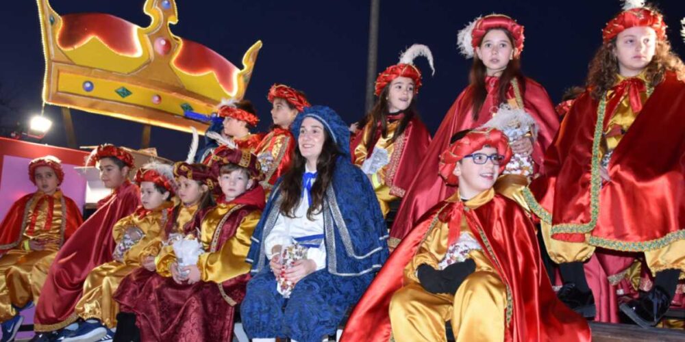 Foto de archivo de la cabalgata de los Reyes Magos en Talavera de la Reina (Toledo)