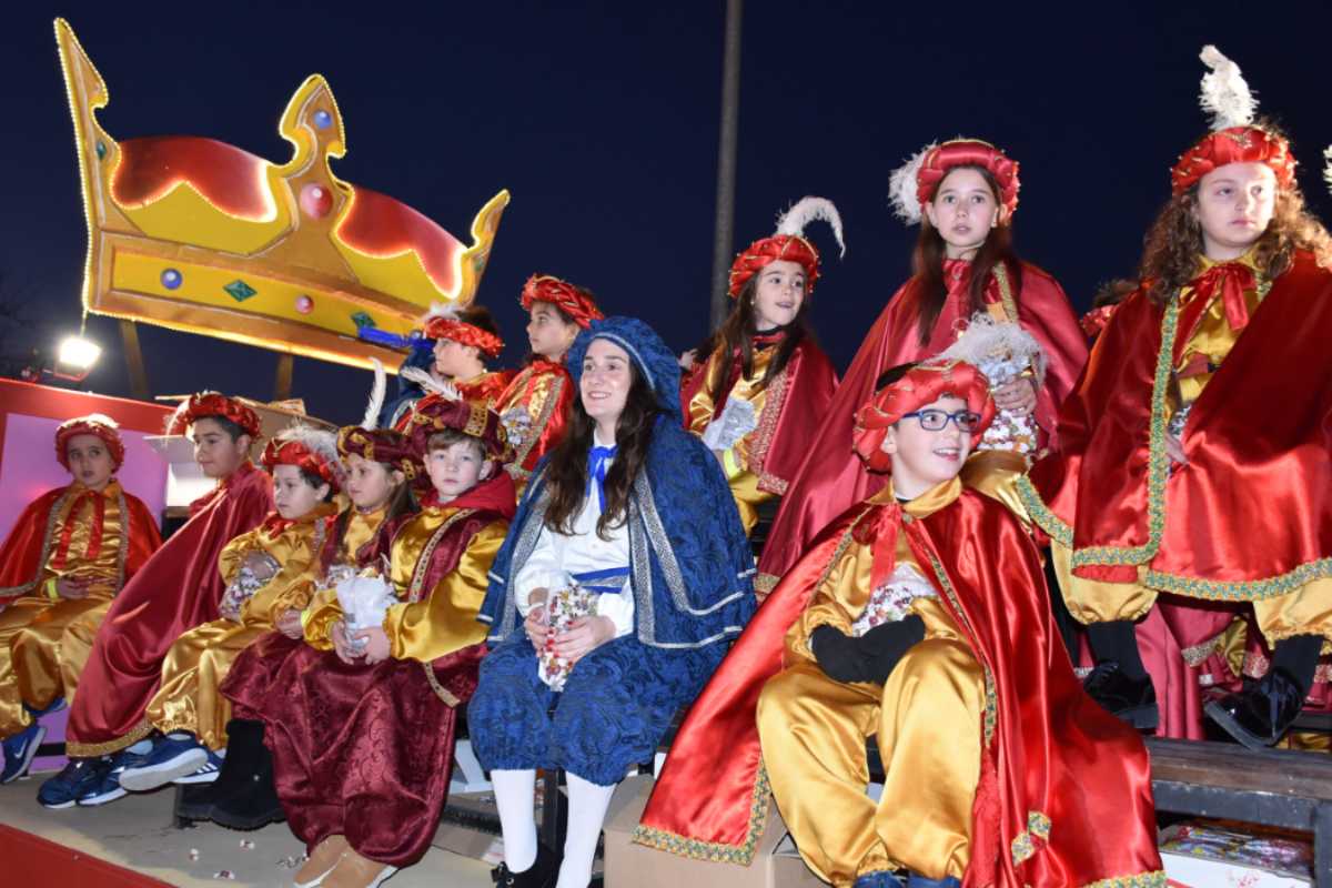 Foto de archivo de la cabalgata de los Reyes Magos en Talavera de la Reina (Toledo)
