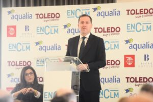 El alcalde de Toledo, Carlos Velázquez. Imagen: Rebeca Arango.