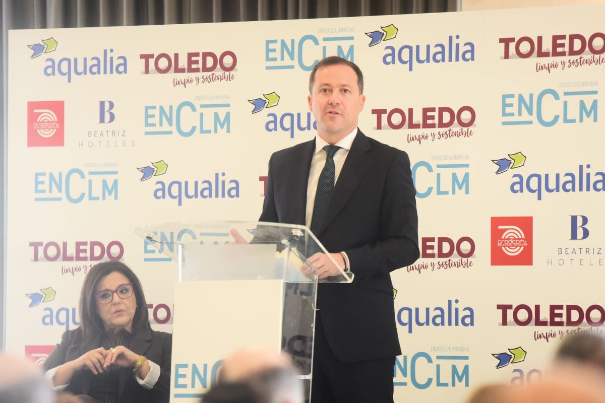 El alcalde de Toledo, Carlos Velázquez. Imagen: Rebeca Arango.