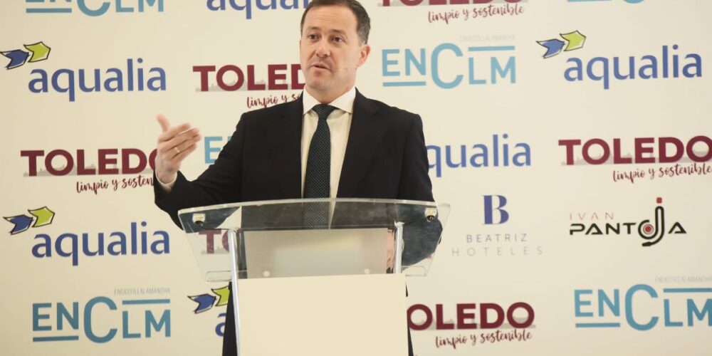 El alcalde de Toledo, Carlos Velázquez. Imagen: Rebeca Arango.