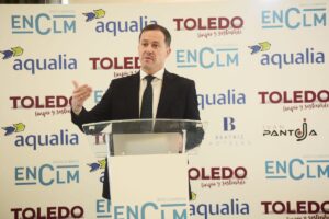 El alcalde de Toledo, Carlos Velázquez. Imagen: Rebeca Arango.