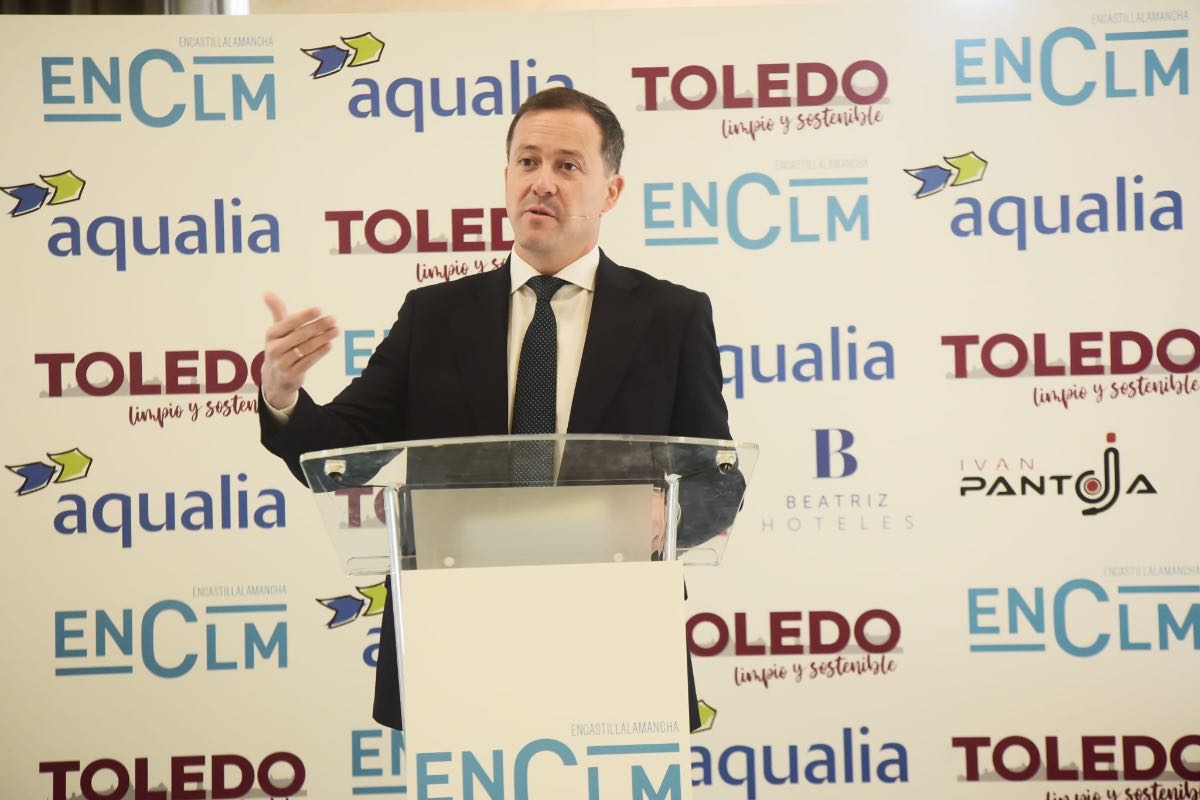 El alcalde de Toledo, Carlos Velázquez. Imagen: Rebeca Arango.