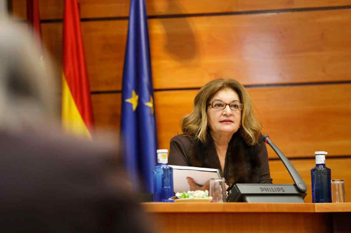 a directora general de Castilla-La Mancha Media, Carmen Amores.