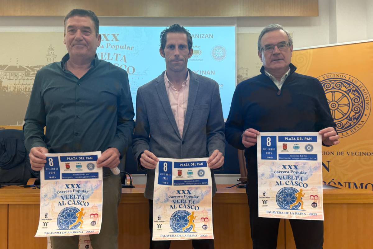 Presentación de la ‘Vuelta al Casco’, en Talavera