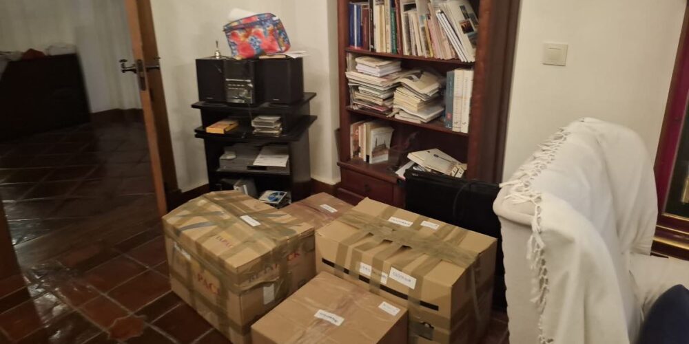 Foto del interior de la vivienda aportada por Roberto Gallegos