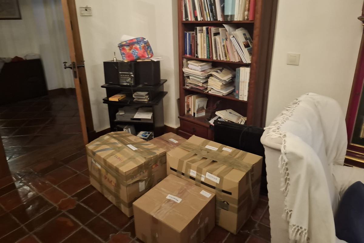 Foto del interior de la vivienda aportada por Roberto Gallegos