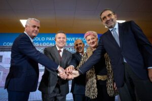 Firma convenio Junta Diputación