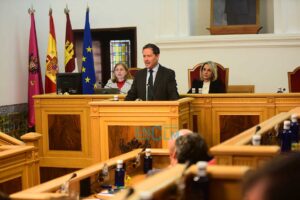 El alcalde de Toledo, Carlos Velázquez. Foto: Rebeca Arango.