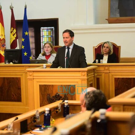 El alcalde de Toledo, Carlos Velázquez. Foto: Rebeca Arango.