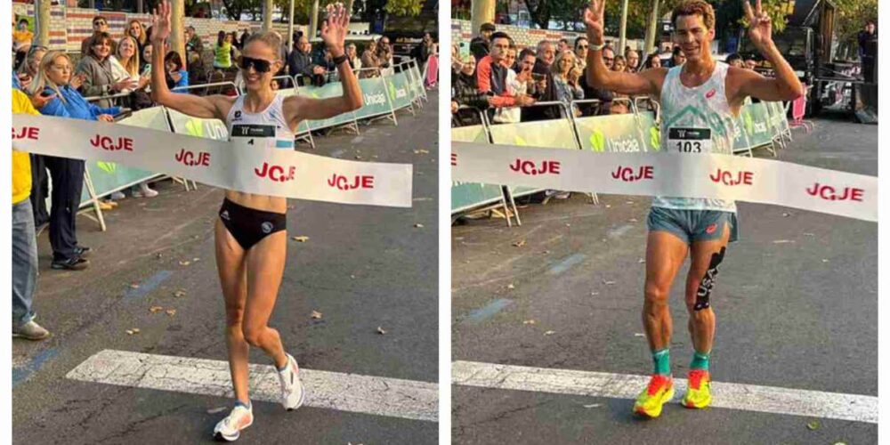 Antía Chamosa y Perseus Kalström ganaron sin discusión. Foto: CAT.