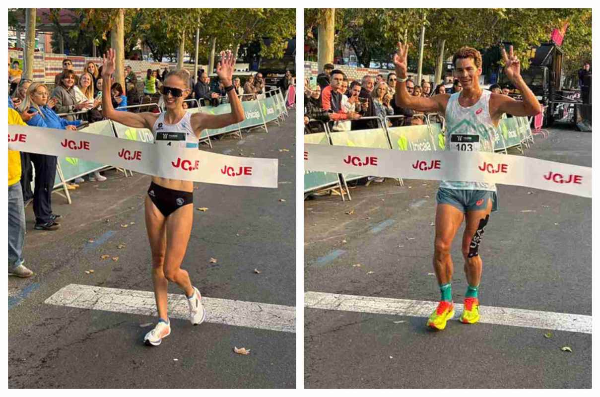 Antía Chamosa y Perseus Kalström ganaron sin discusión. Foto: CAT.