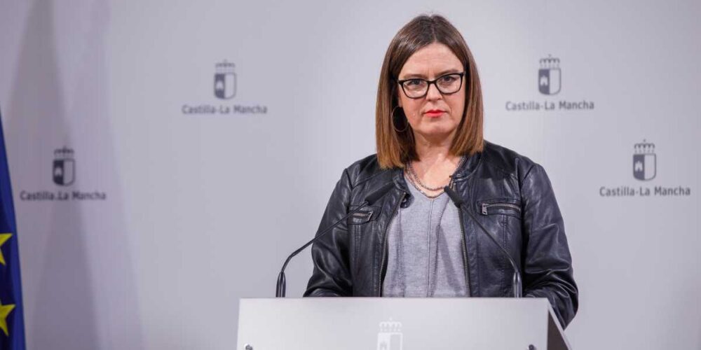 La consejera portavoz del Gobierno de Castilla-La Mancha, Esther Padilla.