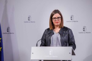 La consejera portavoz del Gobierno de Castilla-La Mancha, Esther Padilla.