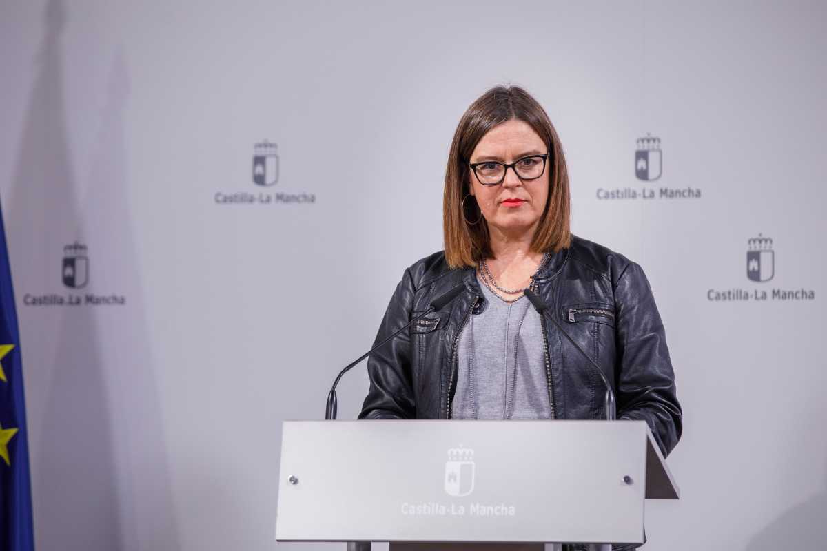 La consejera portavoz del Gobierno de Castilla-La Mancha, Esther Padilla.