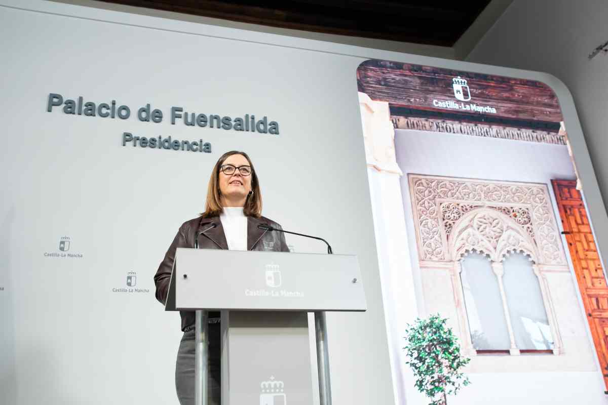 La consejera portavoz del Gobierno de Castilla-La Mancha, Esther Padilla.